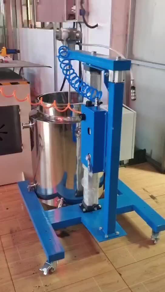 เครื่องปั่นผสมแบบยกขึ้นลงด้วยระบบลม (Pneumatic Stirrer) 🔥