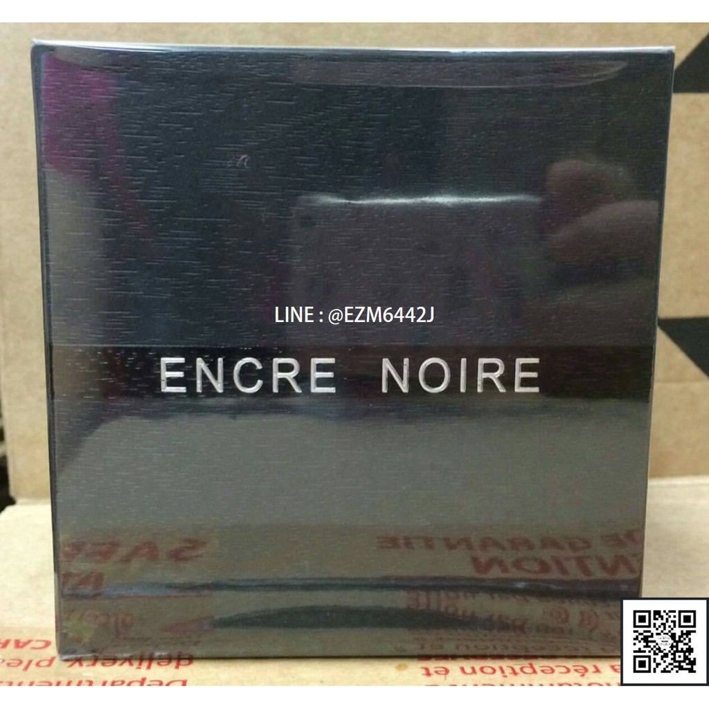 น้ำหอมแท้ LALIQUE ENCRE NOIRE EAU DE TOILETTE POUR HOMME FOR MEN 100 ML ของใหม่ กล่องซีล เหมือนกับห้าง