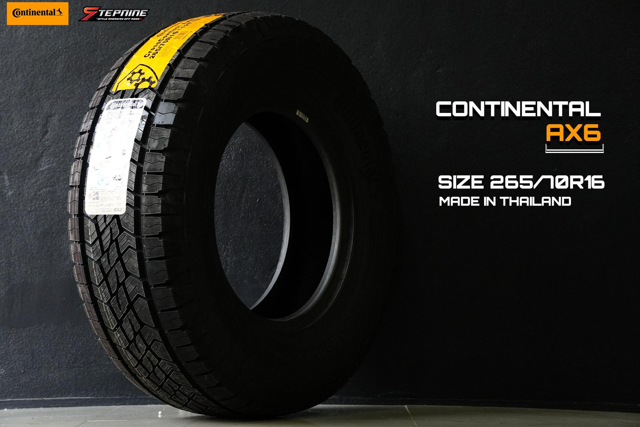 CONTINENTAL AX6 265/70-16 ราคาถูกที่ STEP9