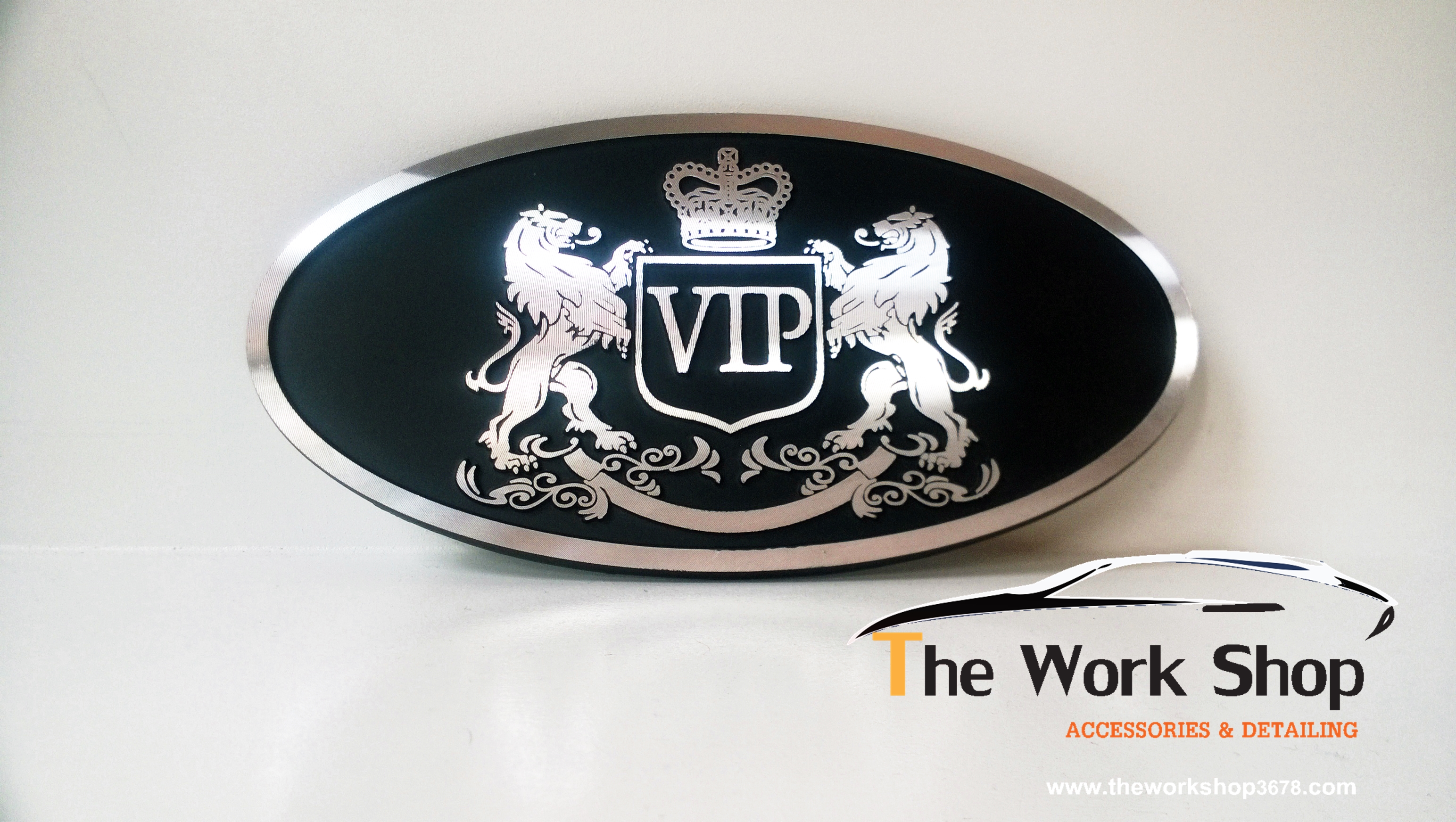 Luxury VIP Emblem for H-1 ( โลโก้ VIP แบบ Luxury )
