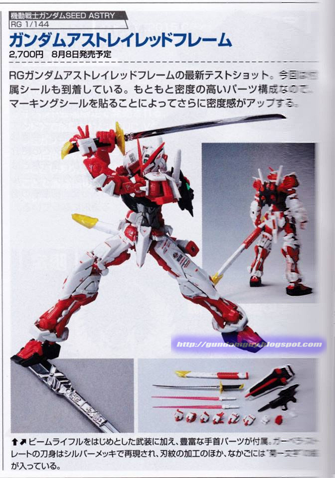 MBF-P02 Gundam Astray Red Frame (RG) (Gundam Model Kits)