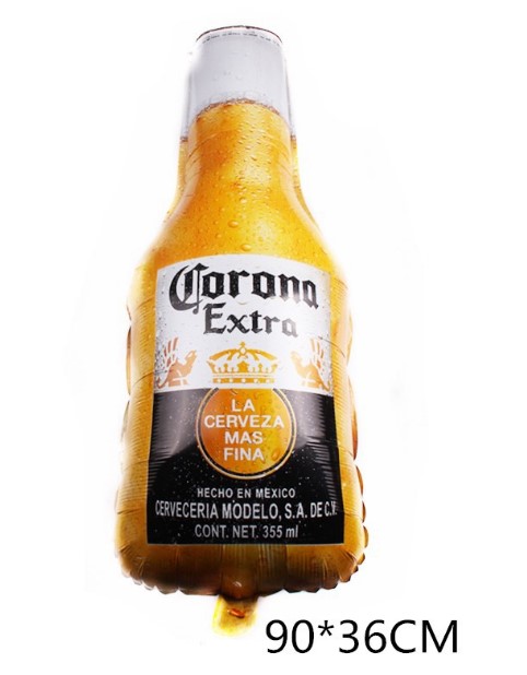 ลูกโป่งฟอยล์ขวดเบียร์ / Foil Balloon beer bottle