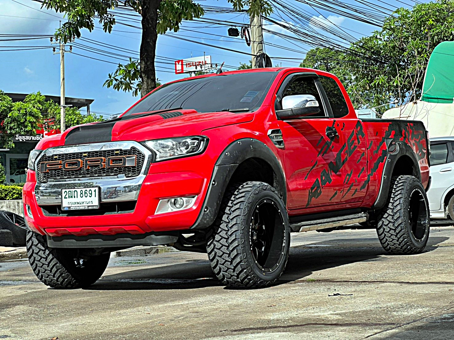 FORD_RANGER_ทรงเมกาจองคิวมาจากลำพูน