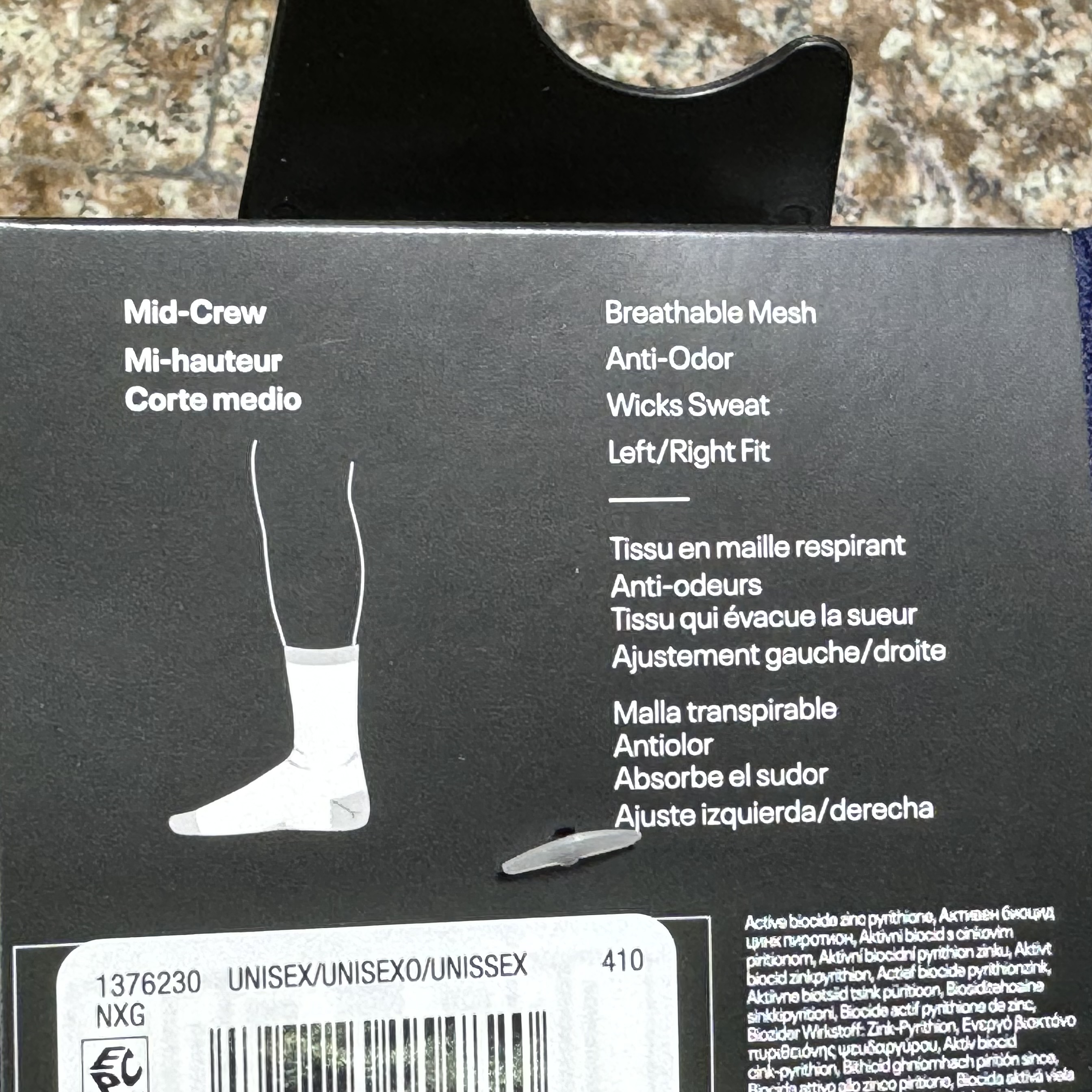 ถุงเท้า Under Armour Project Rock PlayMaker Crew ‘LIMITED’ (MD,LG,XL)