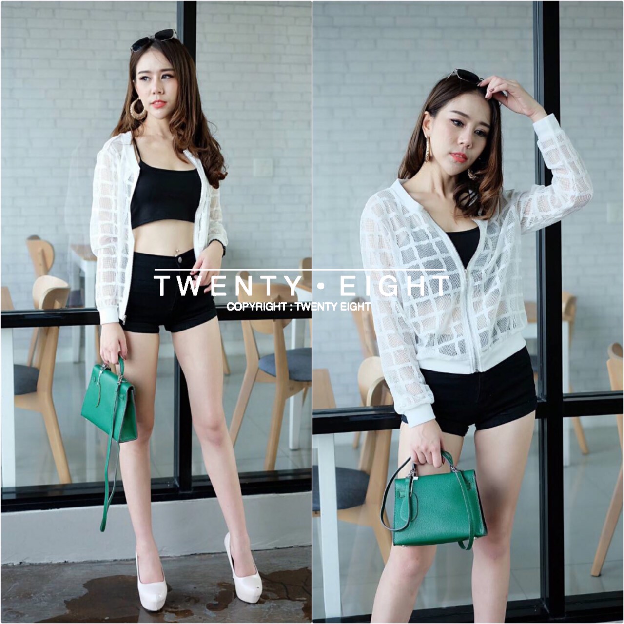 เสื้อแขนยาวผ้าซีทรู