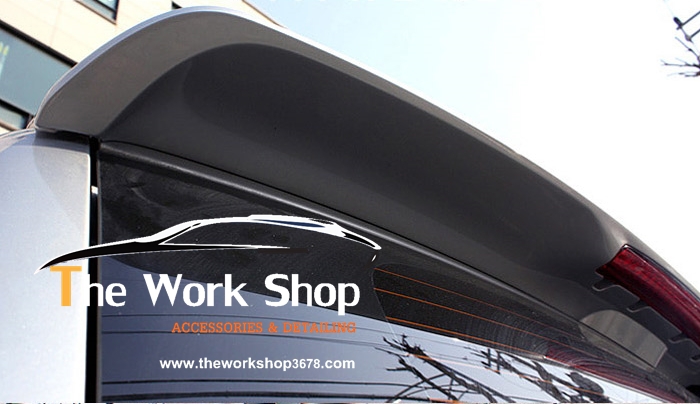 Tail Gate Spoiler Assy With LED for H-1 - สปอยเลอร์หลังแบบมีไฟ LED สำหรับฮุนได H-1 (ของแท้)