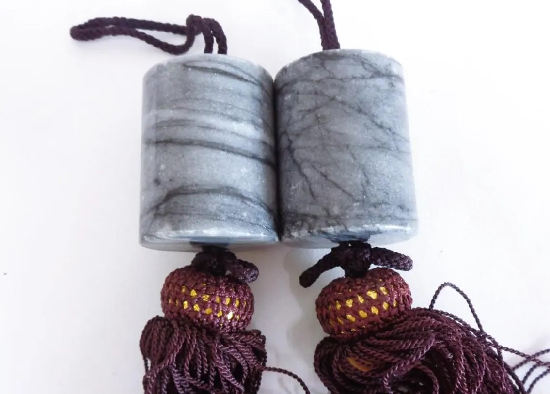 Fuchin Scroll weight หินอ่อน,8490