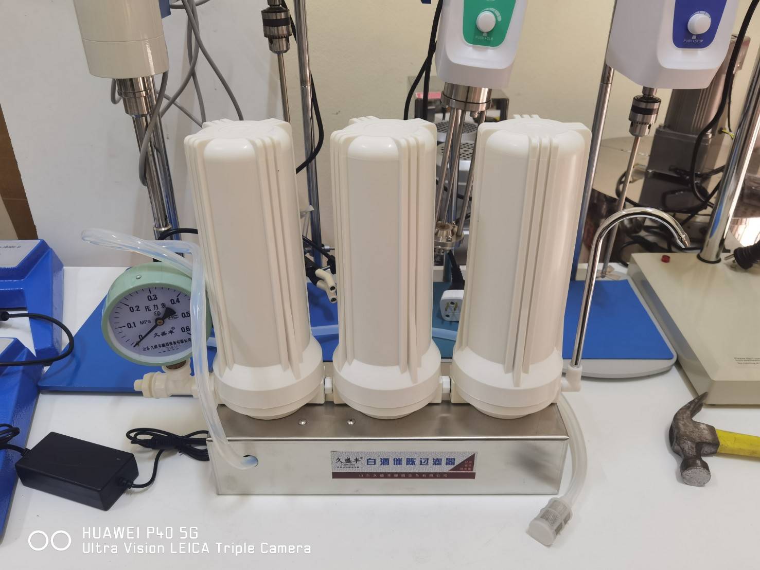 เครื่องกรองสุรา เครื่องกรองเหล้า เครื่องกรองไวน์ กรองอัตโนมัติ YANTAI-08