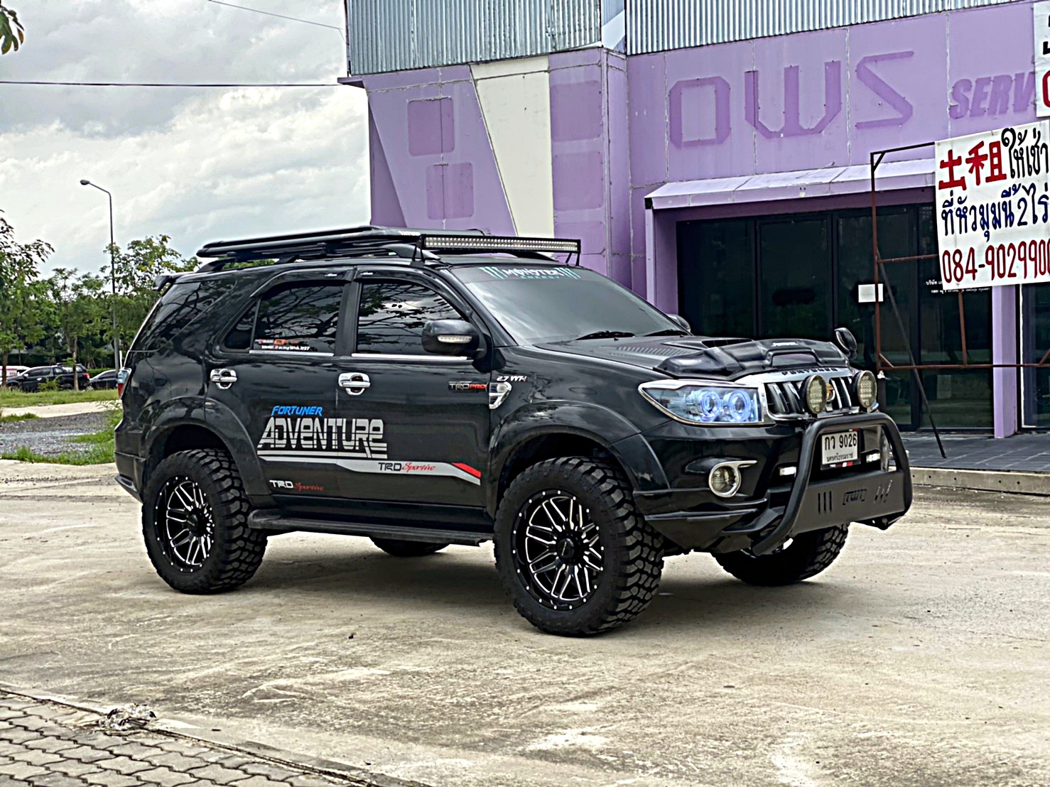 FORTUNER จัดทรงเมกาที่ STEP9