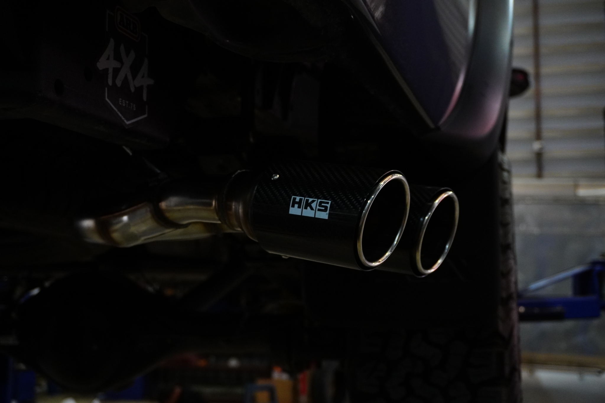 ท่อ HKS จากญี่ปุ่น Side muffler Twin Crb 𝙃𝙆𝙎 𝙇𝙀𝙂𝘼𝙈𝘼𝙓 TOYOTA REVO