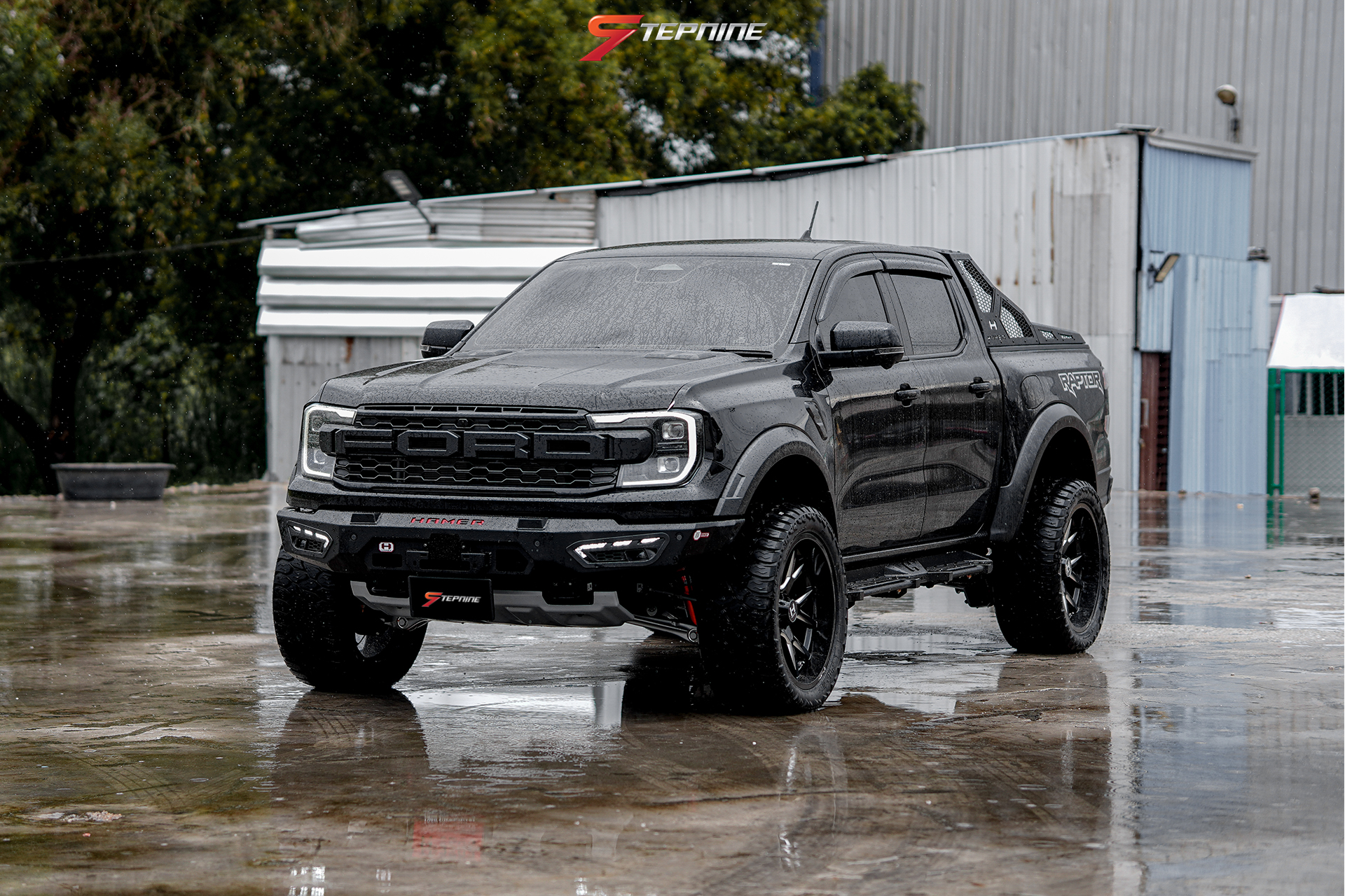 #FORD #RAPTOR #NEXTGEN ทรงเมกาล้อแท้ HOSTILE ขอบ 22 ชุดแต่ง #HAMER รอบคัน