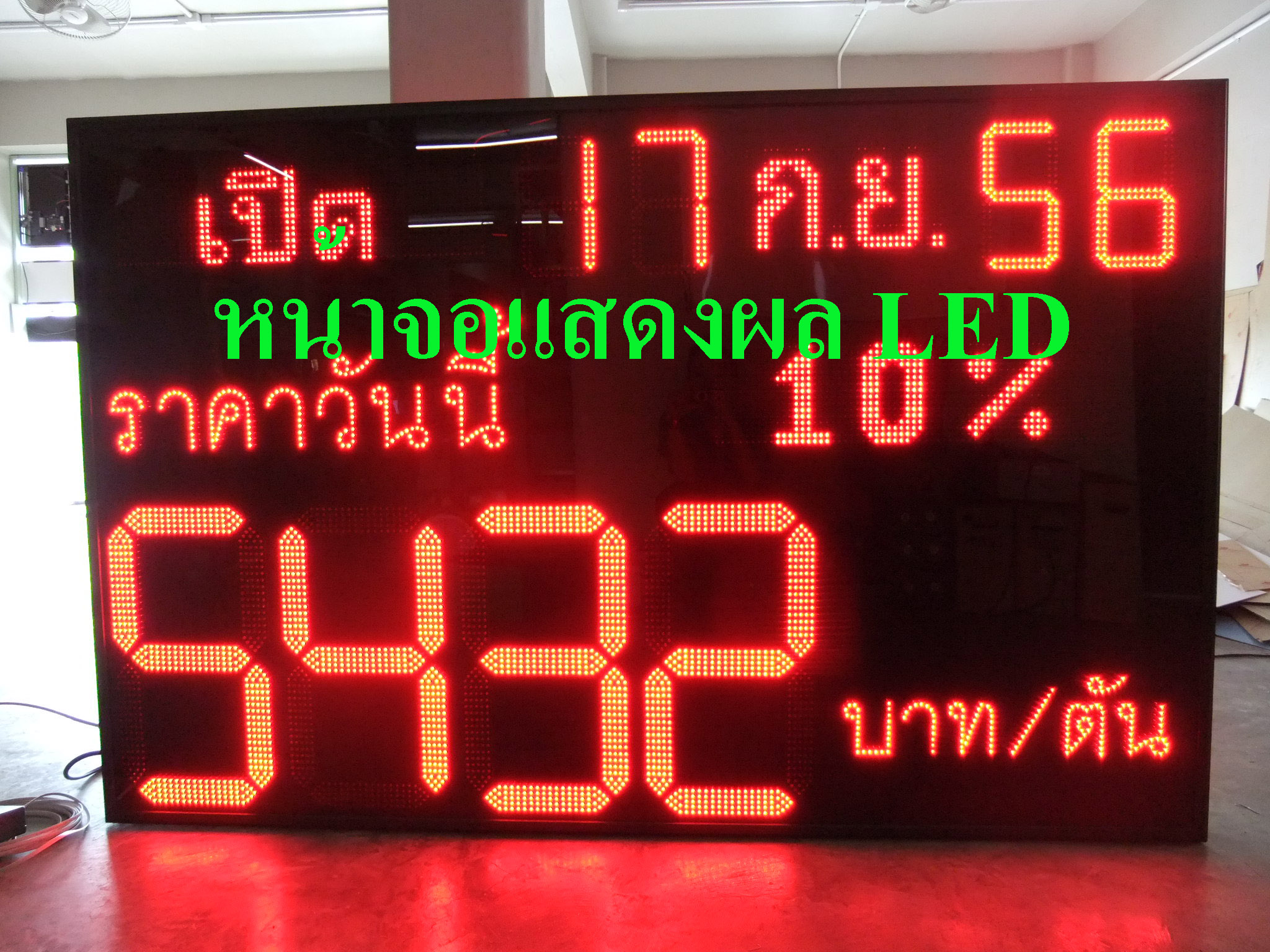 ป้ายแสดงราคาดิจิตอลLED
