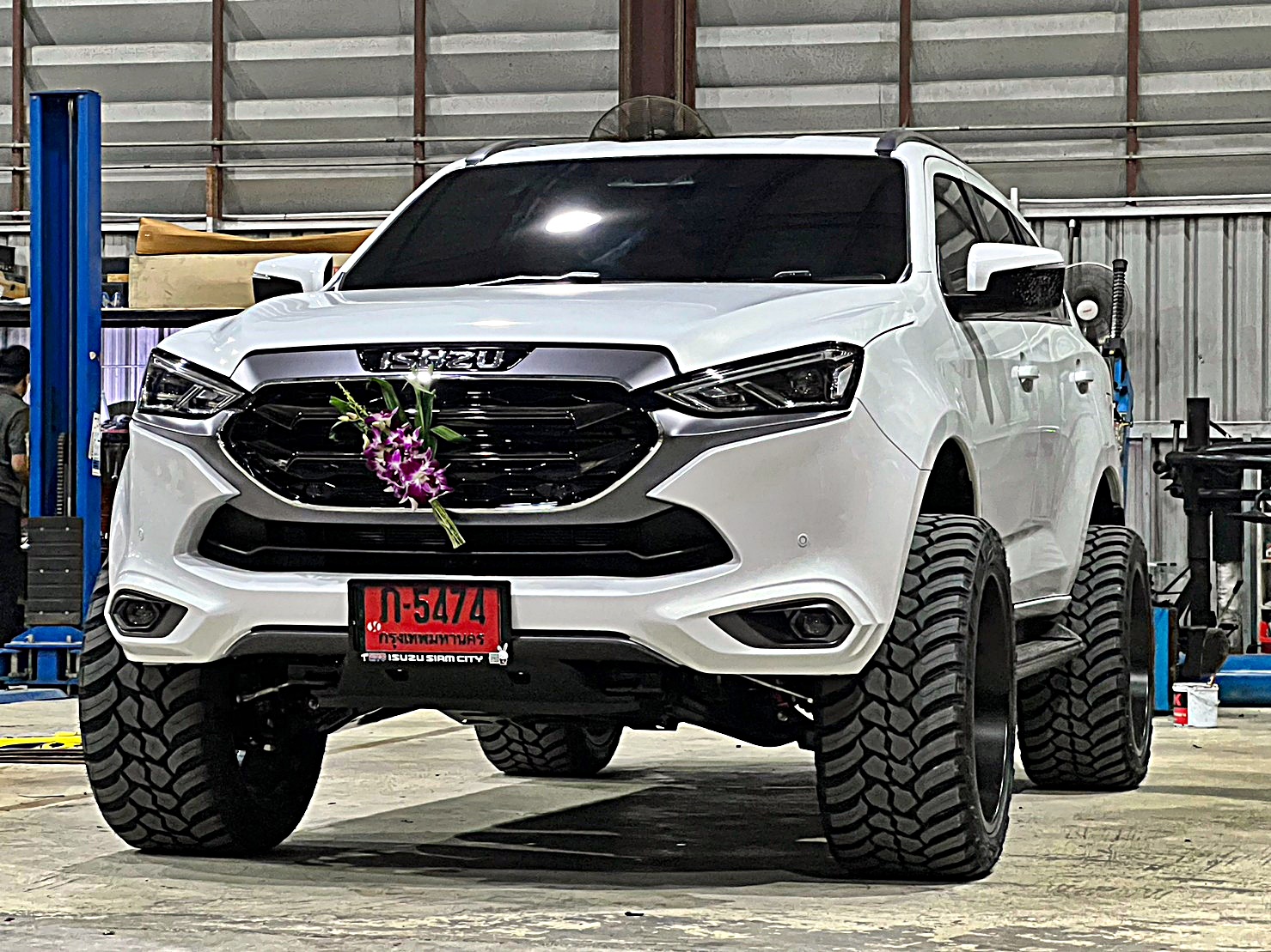 ล้อแท้ HOSTILE H113 ขอบ22 ใส่ MU-X แต่งเมกา