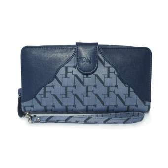 FN BAG กระเป๋าสตางค์ Wallet 1208-24009-088 Col.Light navy