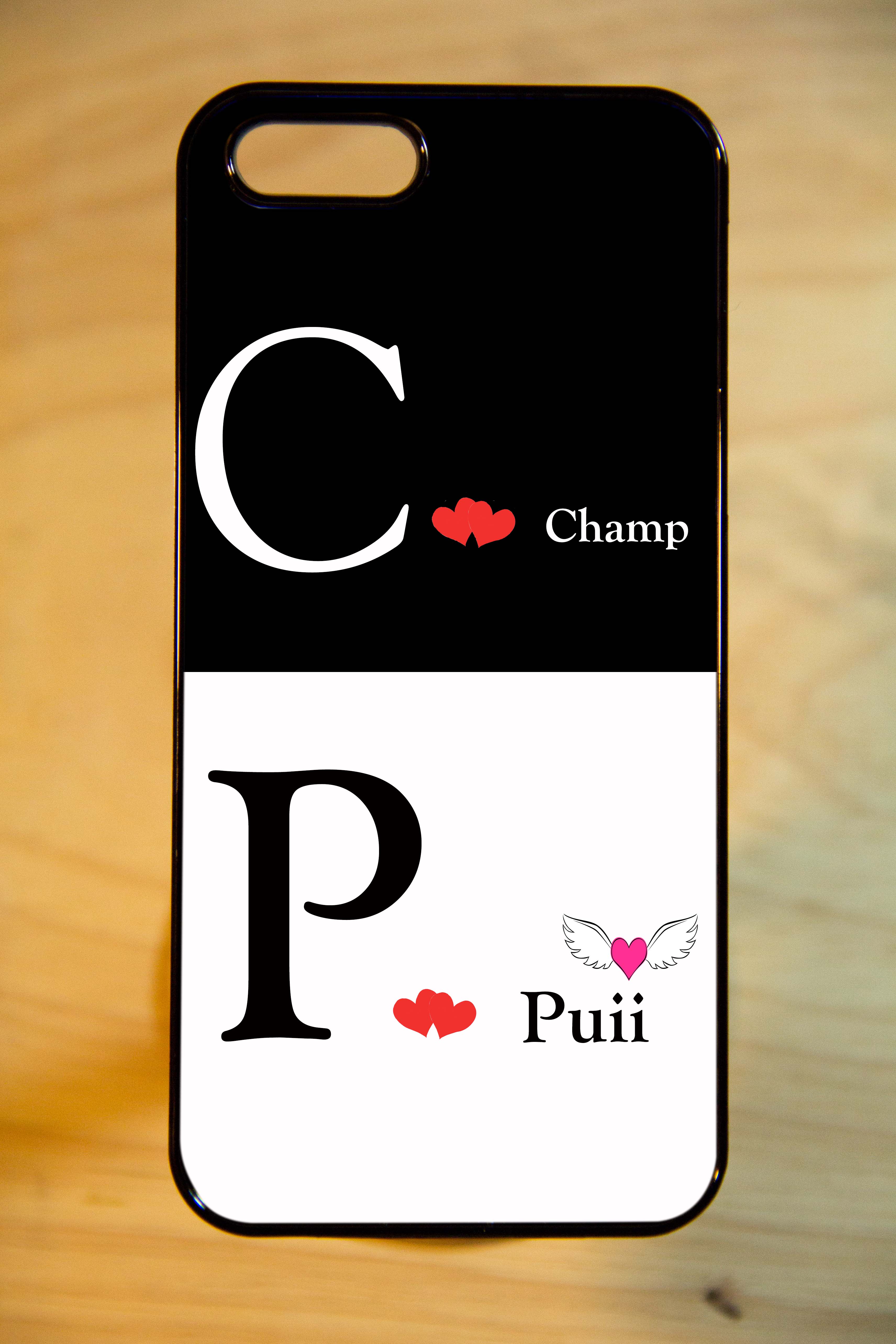 เคสสั่งทำ - ลายตัวอักษร ชื่อตัวเอง