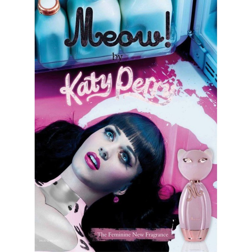 น้ำหอมแท้ KATY PERRY MEOW FOR WOMEN EAU DE PARFUM SPRAY 100 ML ของใหม่ กล่องซีล เหมือนกับห้าง