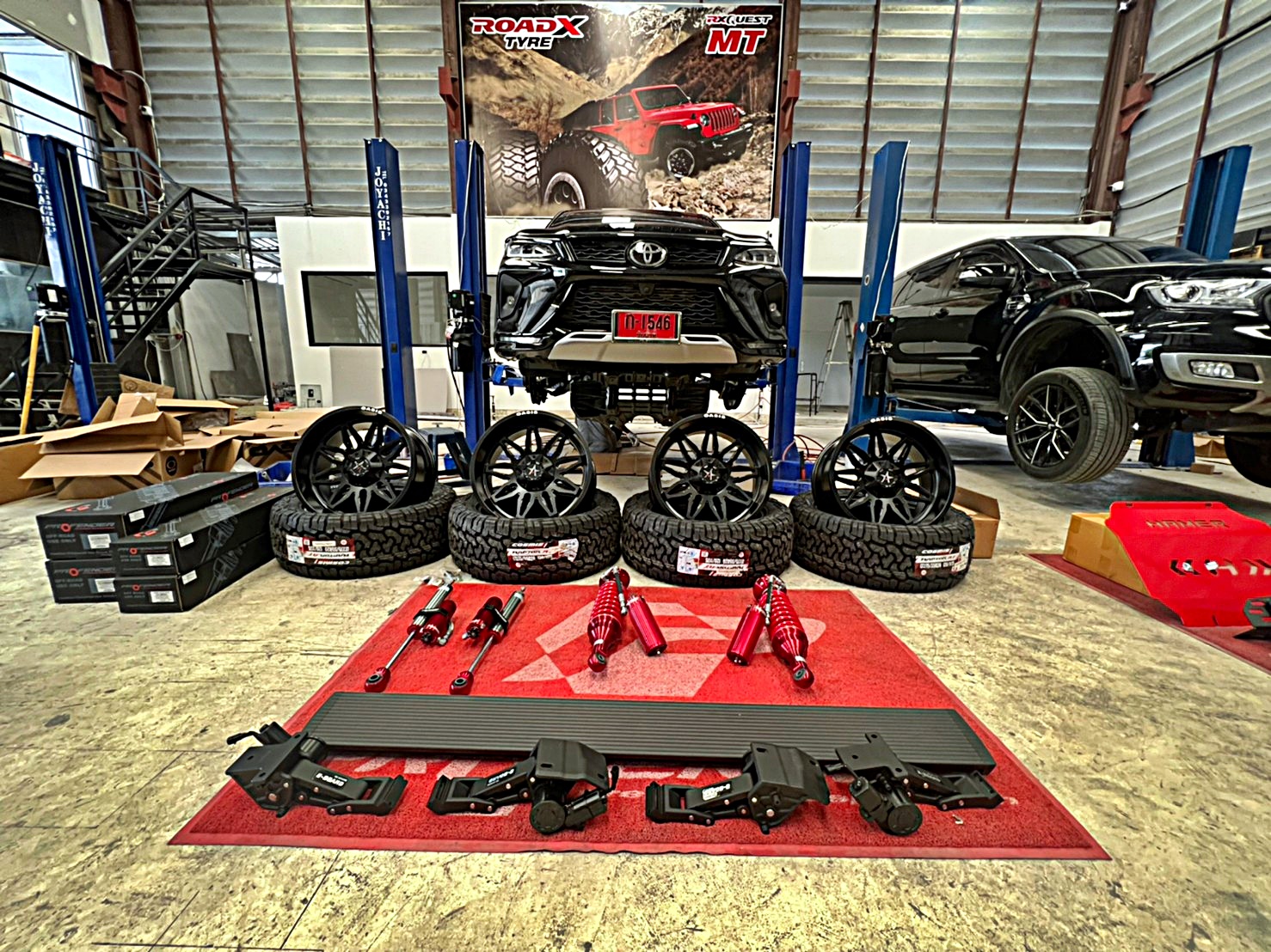 #TOYOTA_LEGENDER_จองคิวจากชัยนาท ไม่ยก ใส่ล้อออฟลบ