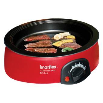 Imarflex หม้อสุกี้อเนกประสงค์ ความจุ 1 ลิตร รุ่น EP-740