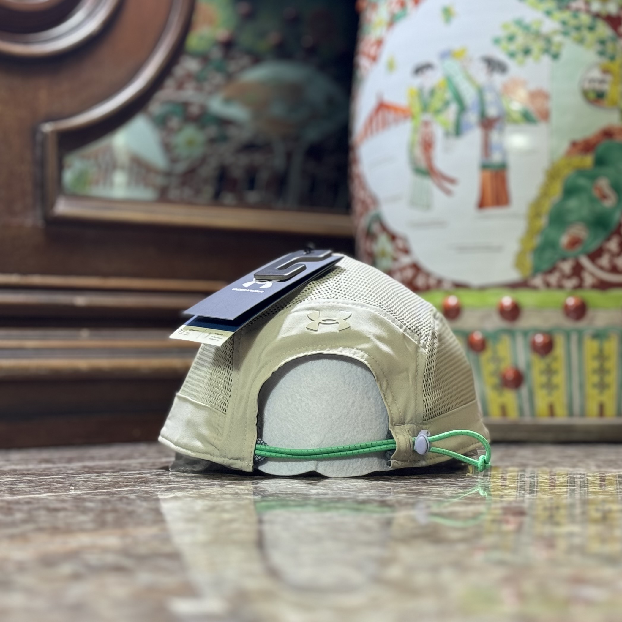 หมวกวิ่ง Under Armour ISO-Chill Launch Camper Cap ‘Khaki’