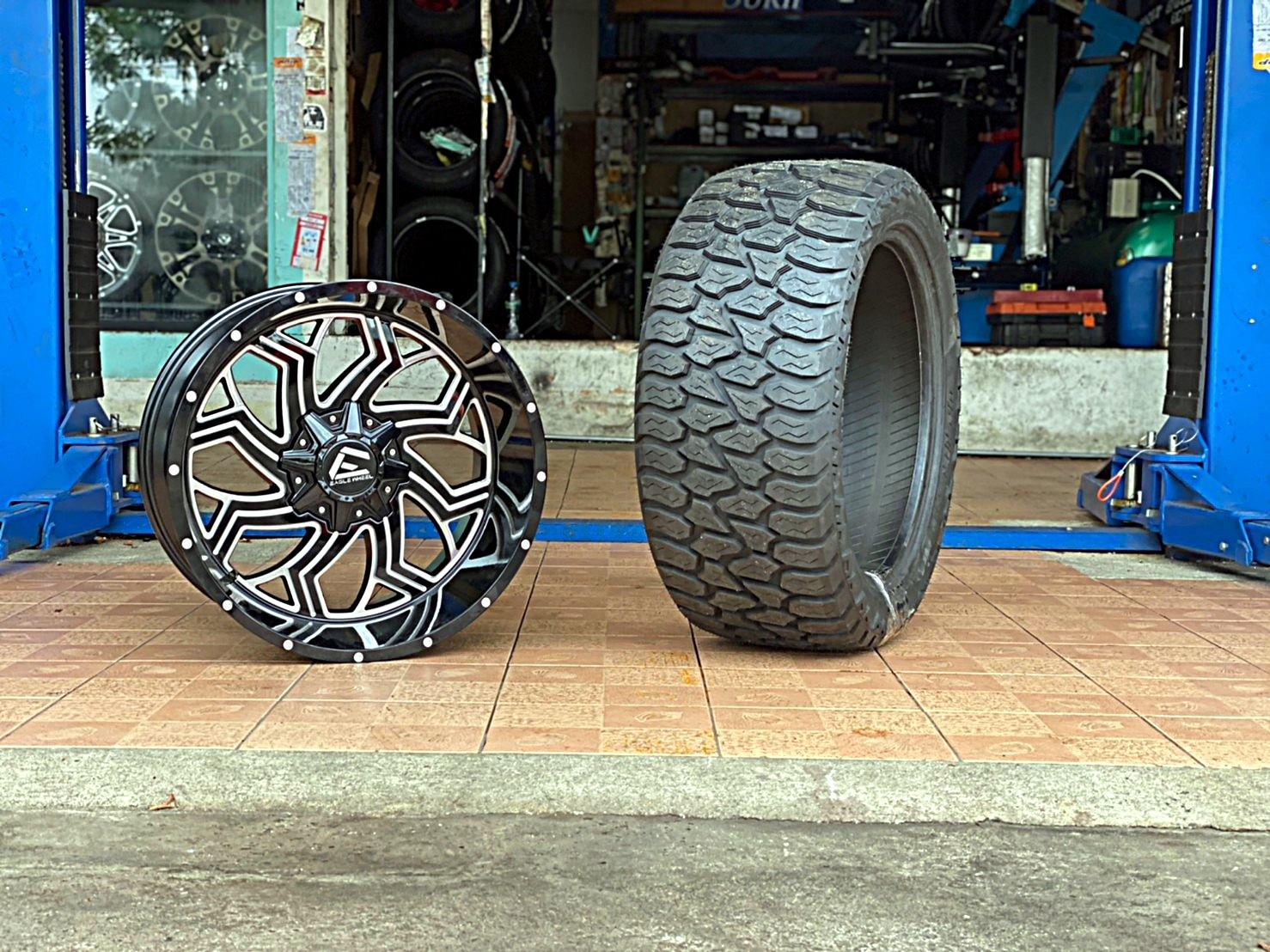 EAGLE BL004 ขอบ22 มาใหม่ ทรงเมกา