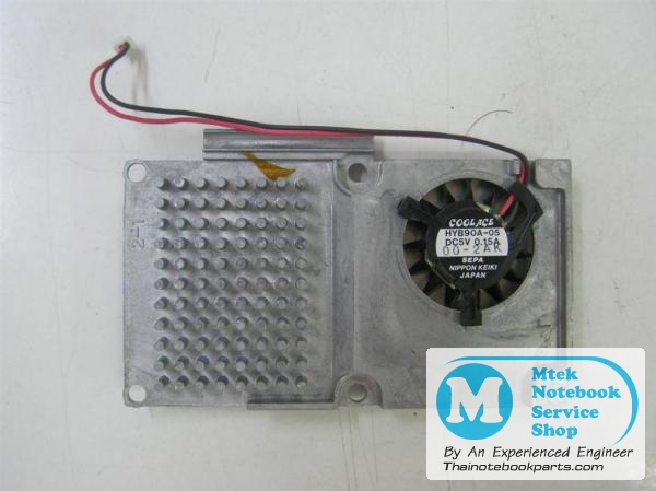 MT01886 พัดลมและฮีทซิงค์ระบายความร้อนโน้ตบุ๊ค Fujitsu FMV-645NU6CL - HYB90A-05 Cooling Heatsink (มือสอง) 2