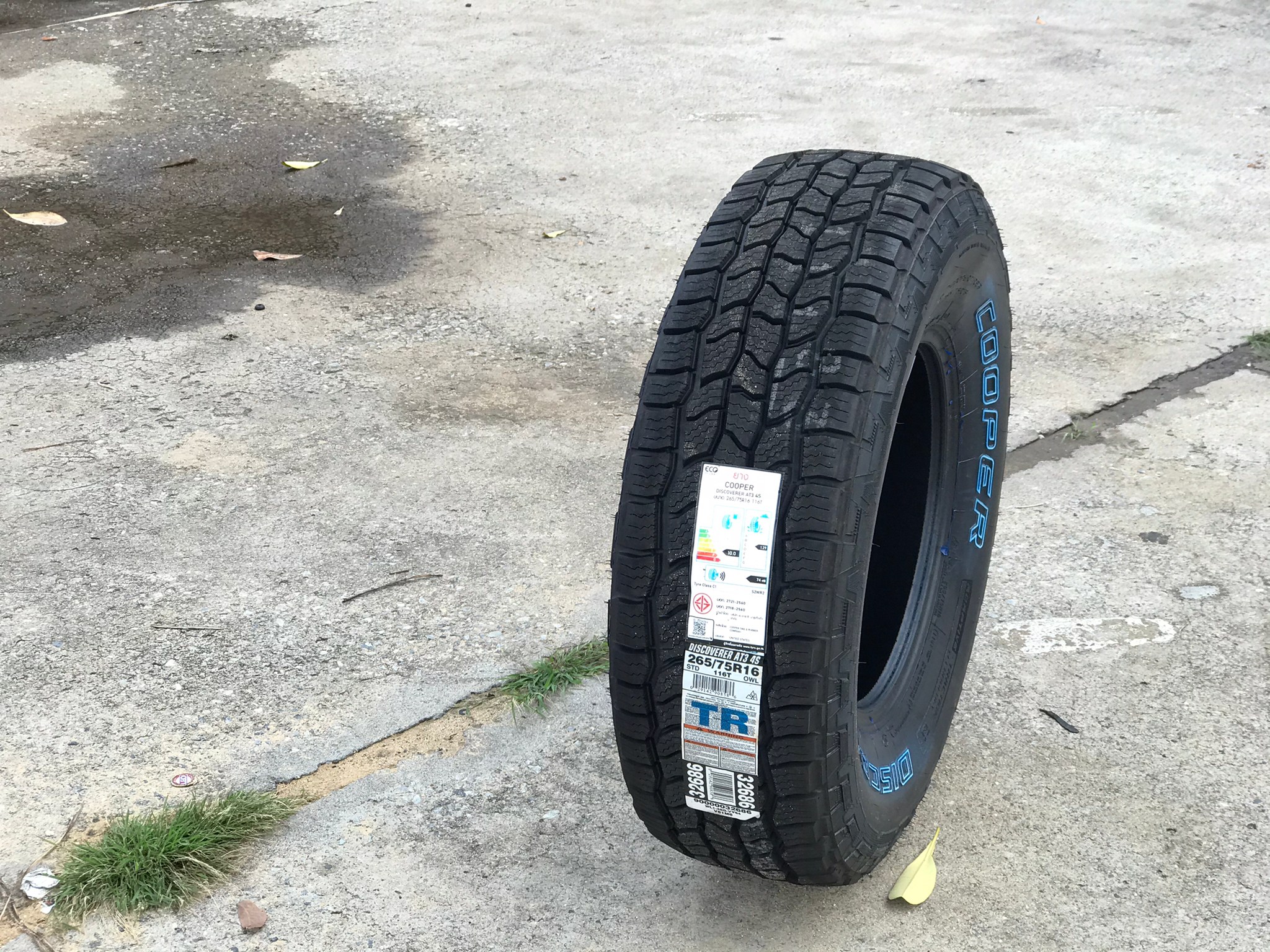 COOPER AT3 4s ปี20 265/75-16 ราคาพิเศษ ยาง u.s.a