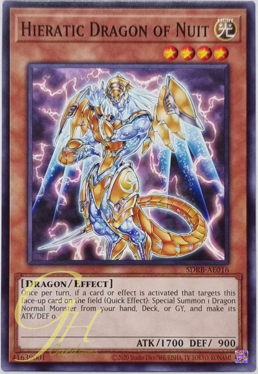 Yugioh [SDRB-AE016] Hieratic Dragon of Nuit (Common)