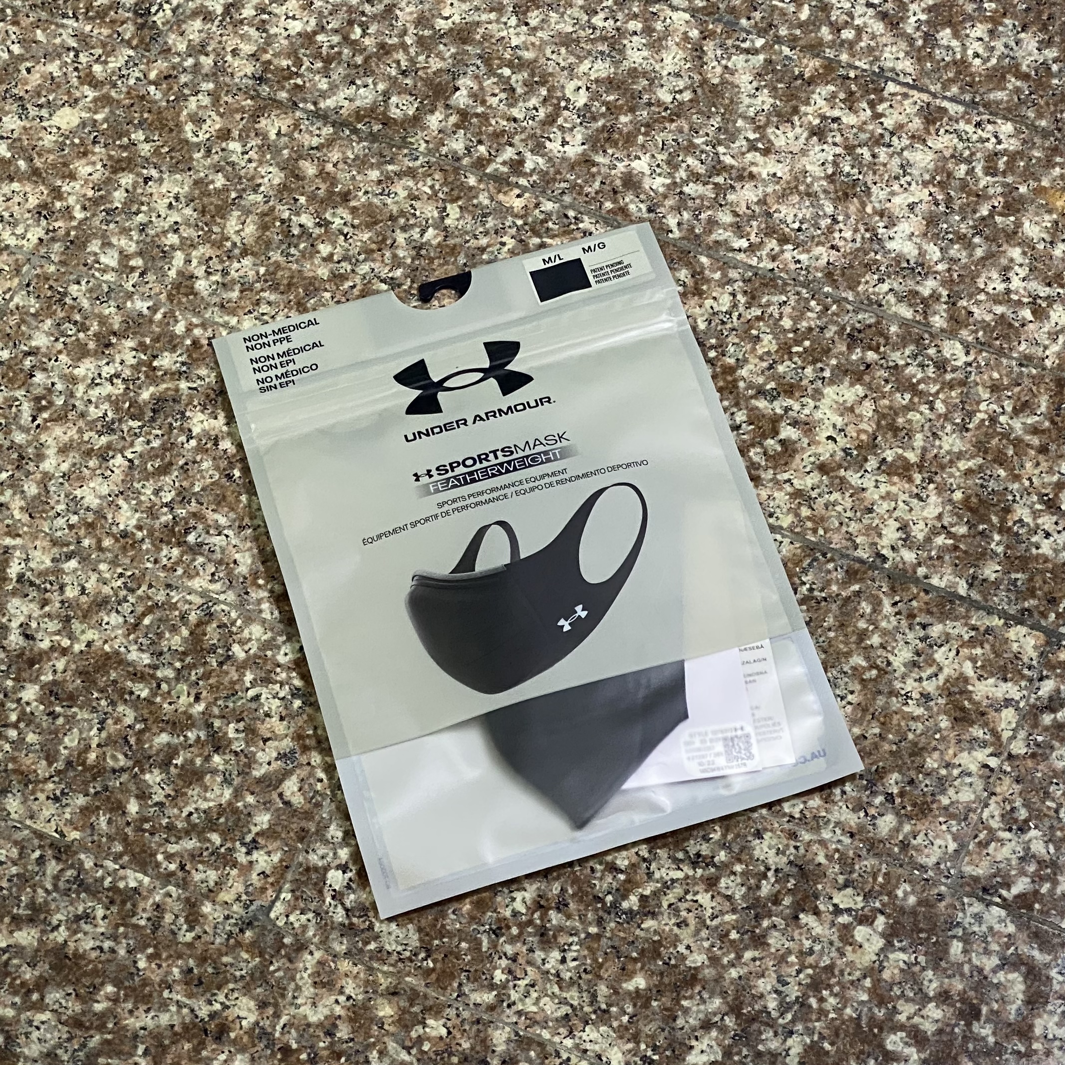 หน้ากาก วิ่ง Under Armour “Project Rock” SportsMask ‘LIMITED’ (XS/SM/MD/LG)