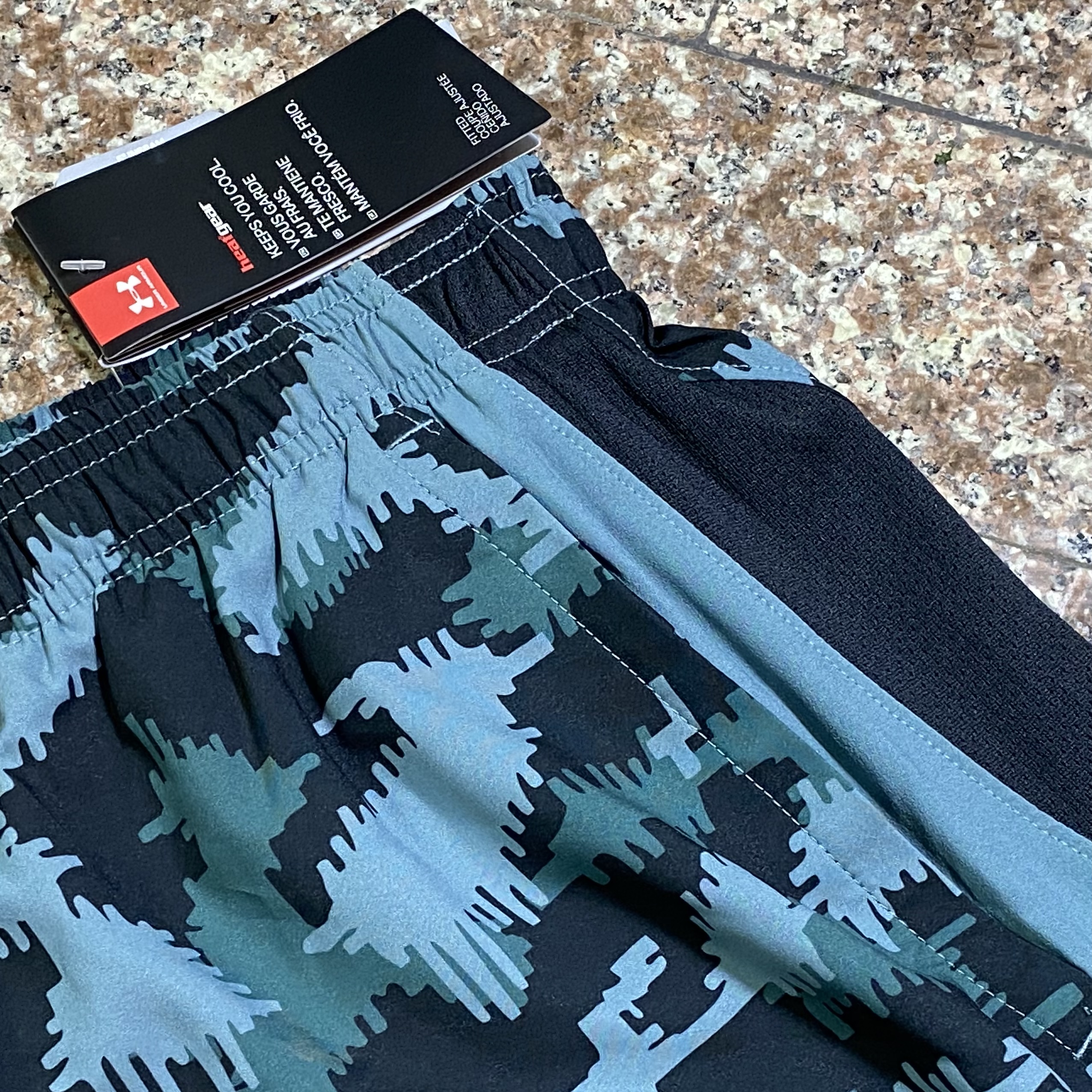 กางเกงวิ่ง Under Armour Launch SW 5” Running Shorts ‘CAMO’ (SM)