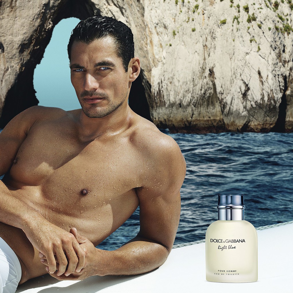 น้ำหอมแท้ DOLCE & GABBANA LIGHT BLUE FOR MEN POUR HOMME EAU DE TOILETTE SPRAY 100 ML TESTER BOX ของใหม่ กล่องเทสเตอร์