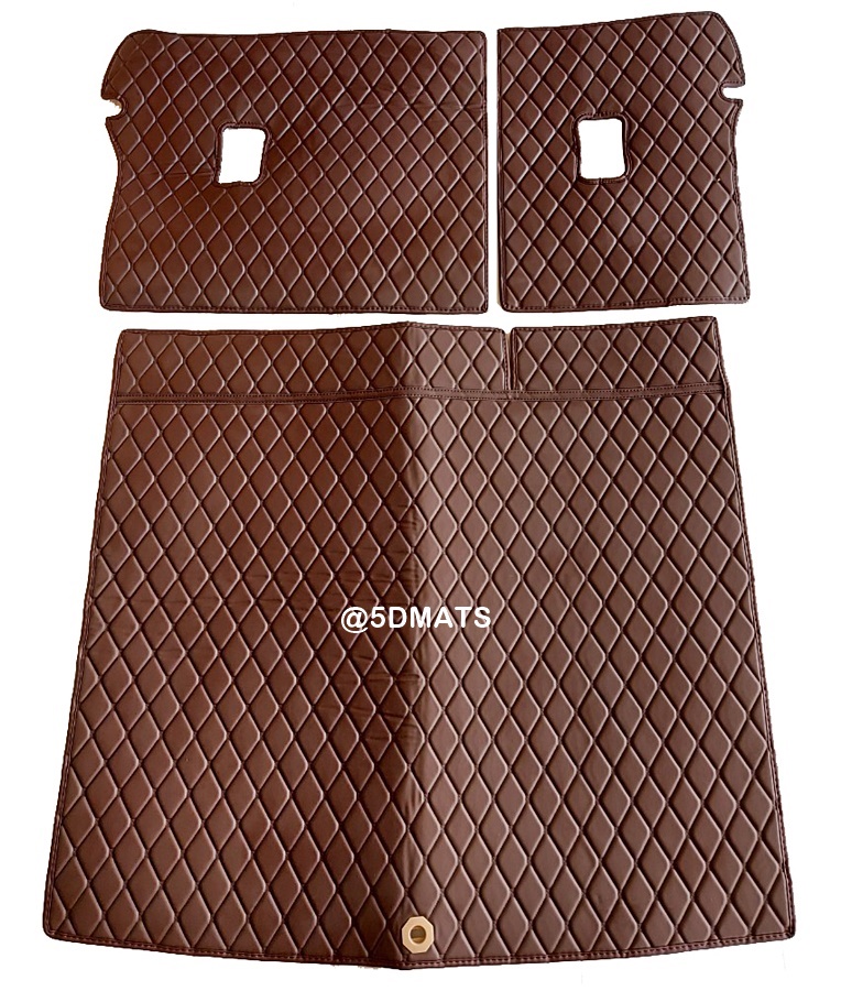 พรมปูพื้นรถยนต์MAZDA CX-30 พรม5D VIP พิมพ์ลายสามมิติ ไร้ด้ายเย็บ รวมแผ่นท้าย+ปิดเบาะ เต็มคัน (6ชิ้น)