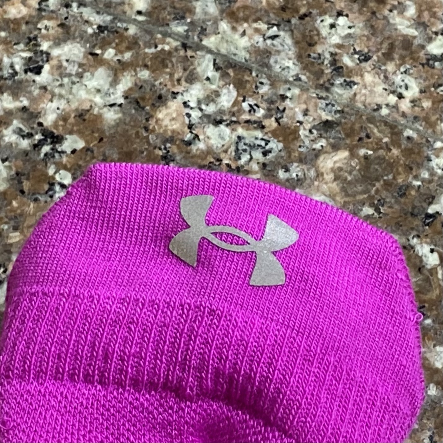 ถุงเท้าวิ่ง Under Armour ArmourDry Run ‘Purple’ (LG)