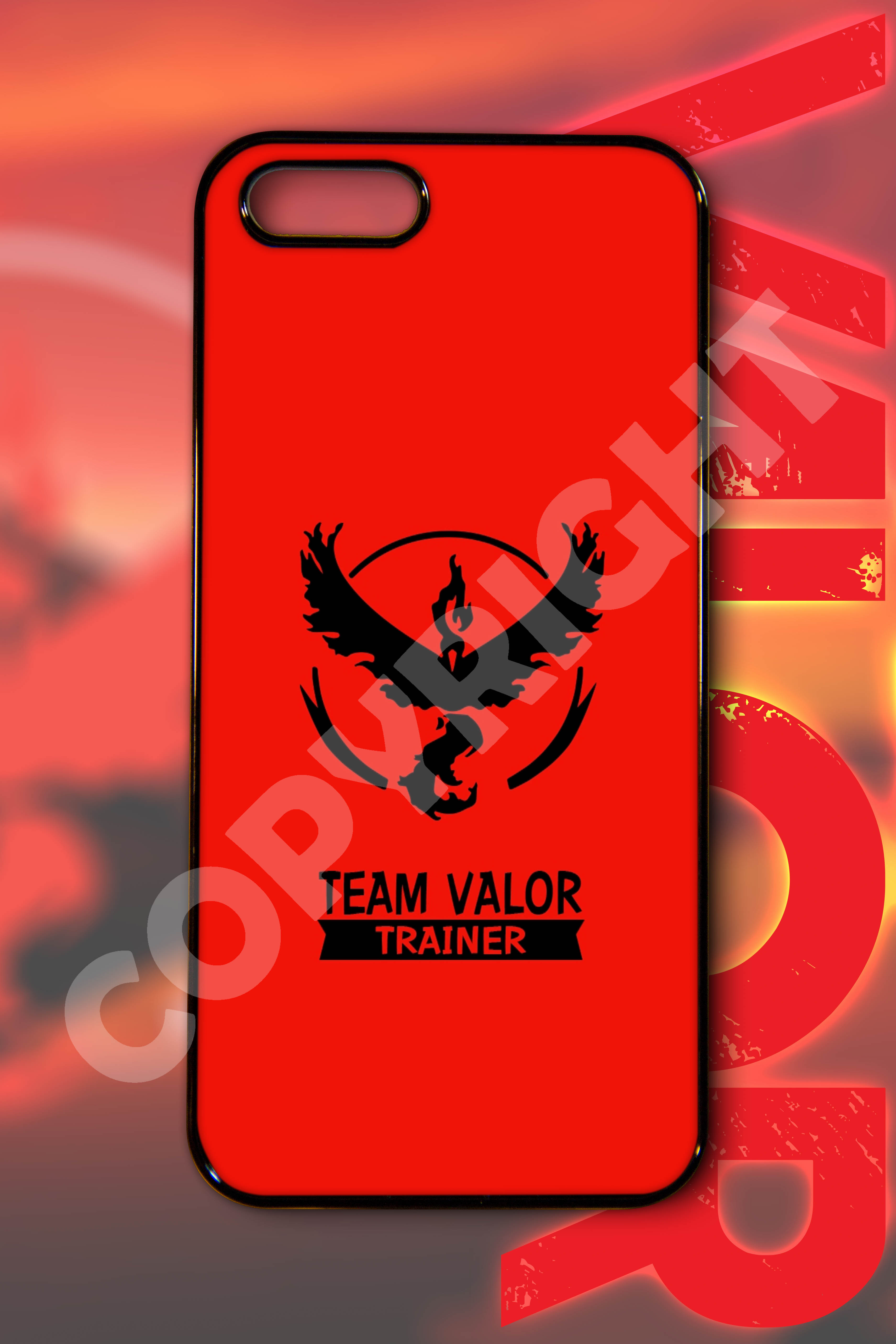 เคสลาย โปเกม่อน Team valor