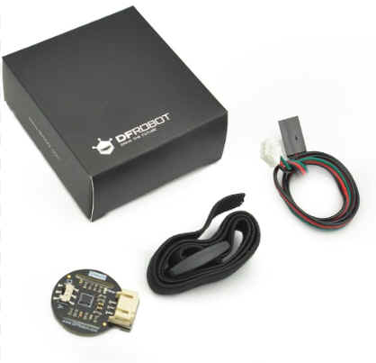 โมดูลวัดอัตราการเต้นของหัวใจ Gravity: PPG Heart Rate Monitor Sensor จากแบรนด์ DFRobot SEN0203