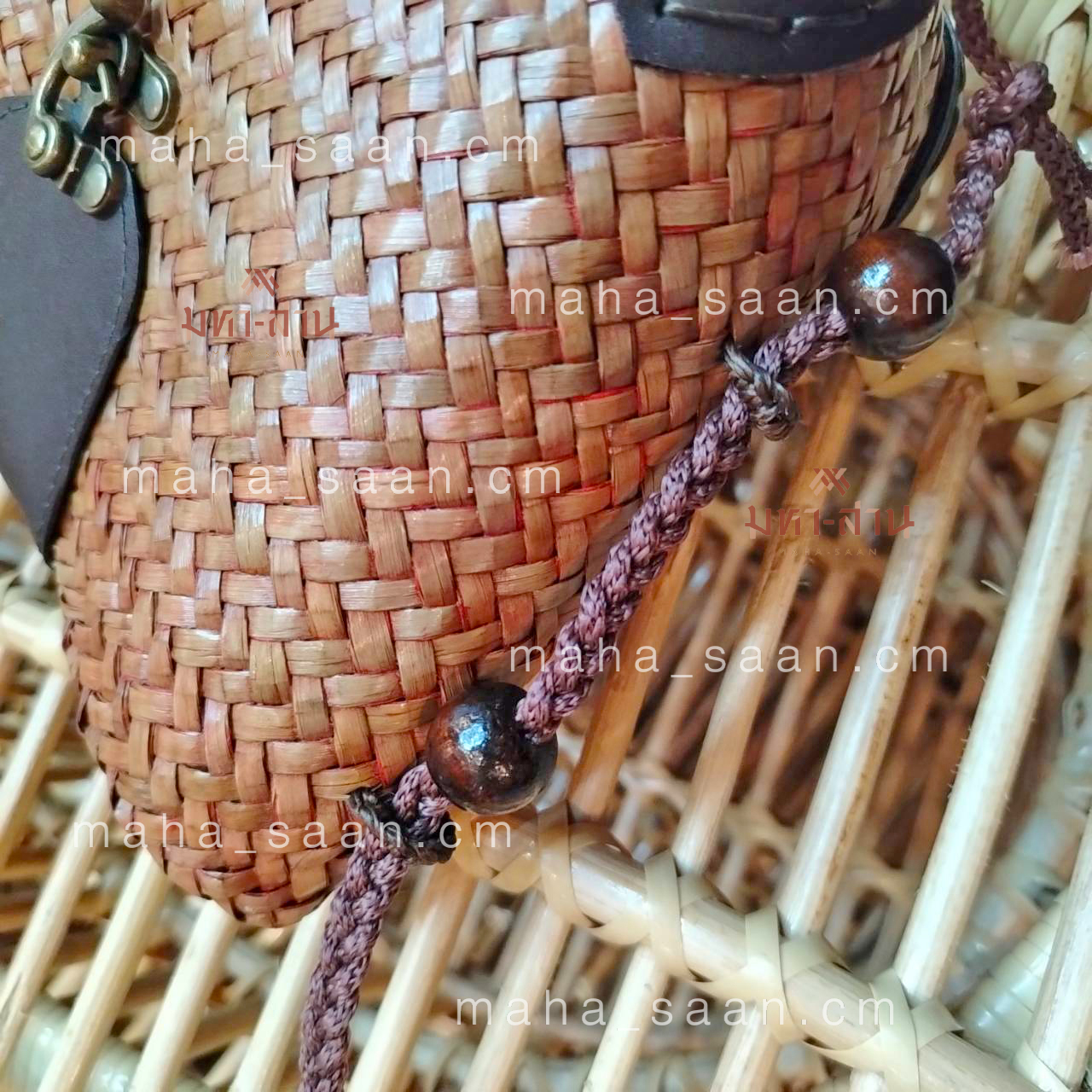 กระเป๋ากระจูดสาน สะพายข้าง crossbody bags 🍃