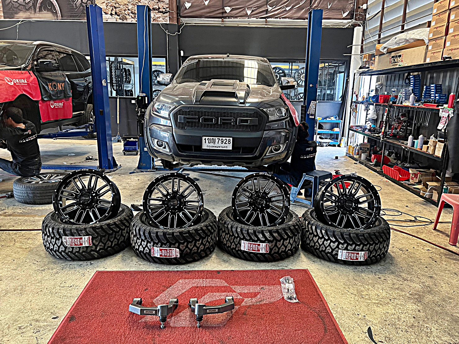 ส่งงาน ล้อยาง ทรงเมกา ชุดโปร 45900 บาท