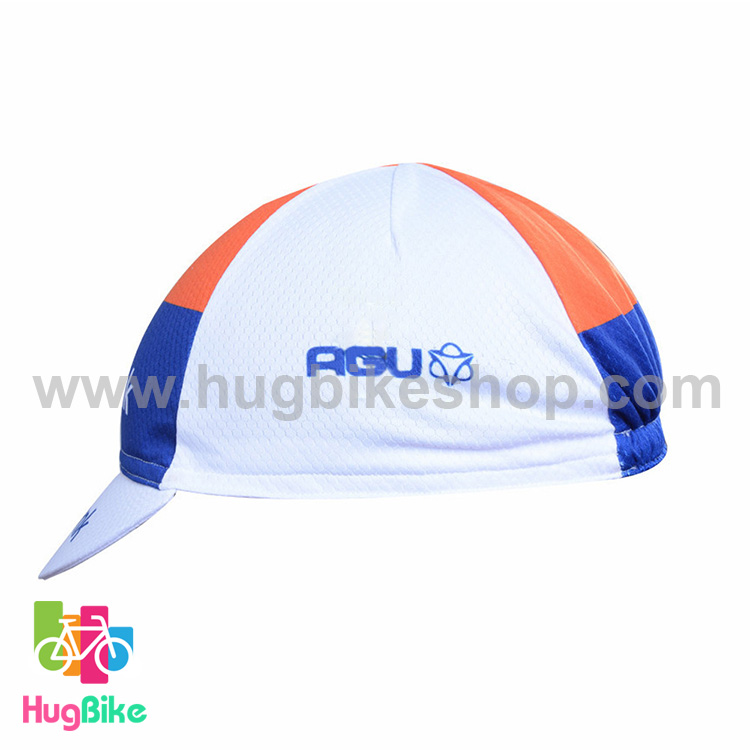 หมวกแก๊บ Rabobank 15 (01) สีขาวน้ำเงินแดง
