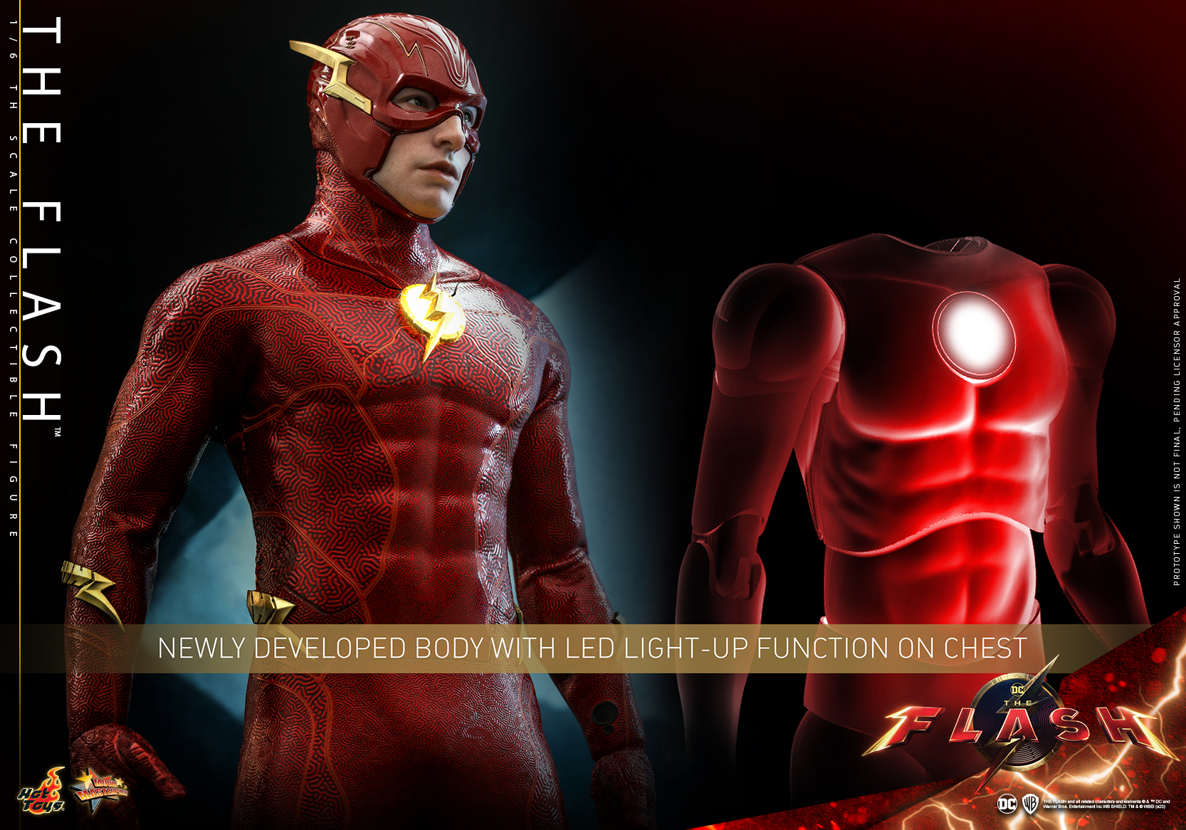MMS713 - The Flash - 1/6th scale The Flash