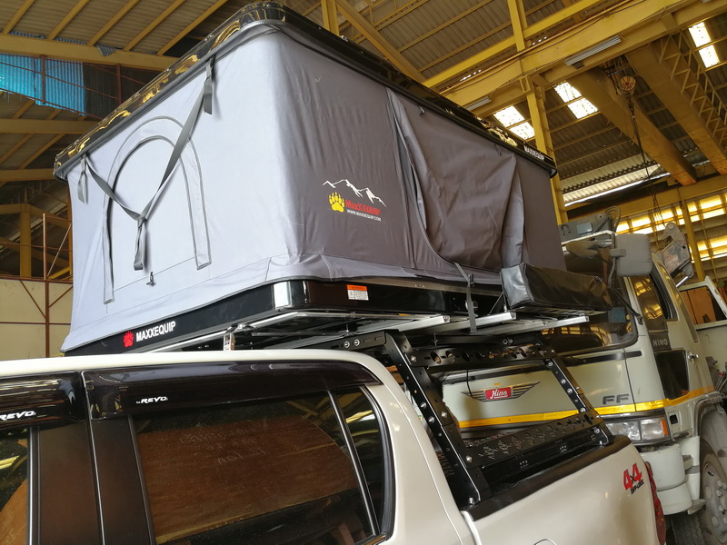 HAWK EYE PLUS 1.2 - MaxX Equip เต็นท์หลังคารถ ประเภท หลังคาแข็ง