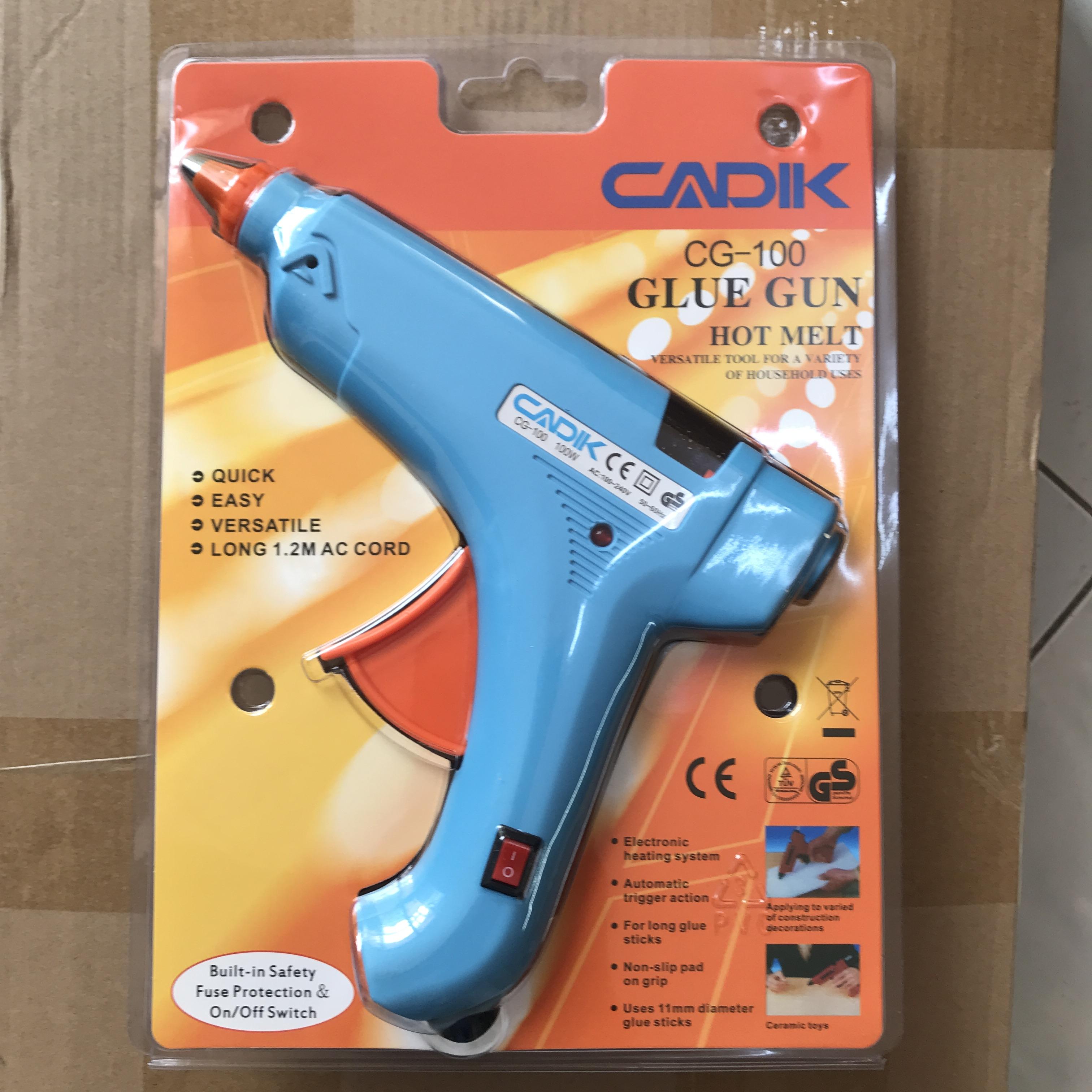 AppSoftTech ปืนยิงกาวร้อน 100 วัตต์ (Hot Melt Glue Guns 100W) แถมกาวแท่ง 2 แท่ง