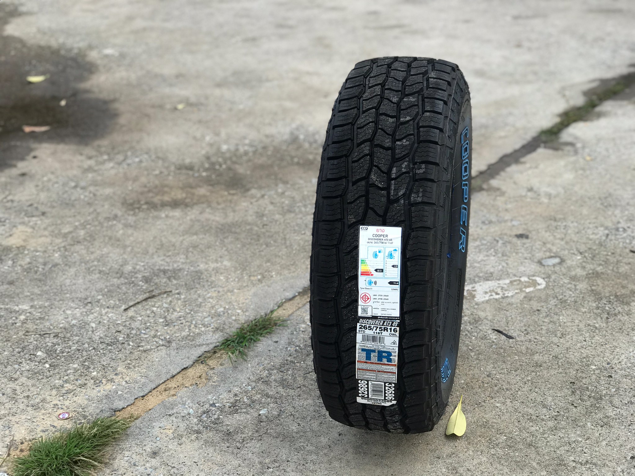 COOPER AT3 4s ปี20 265/75-16 ราคาพิเศษ ยาง u.s.a