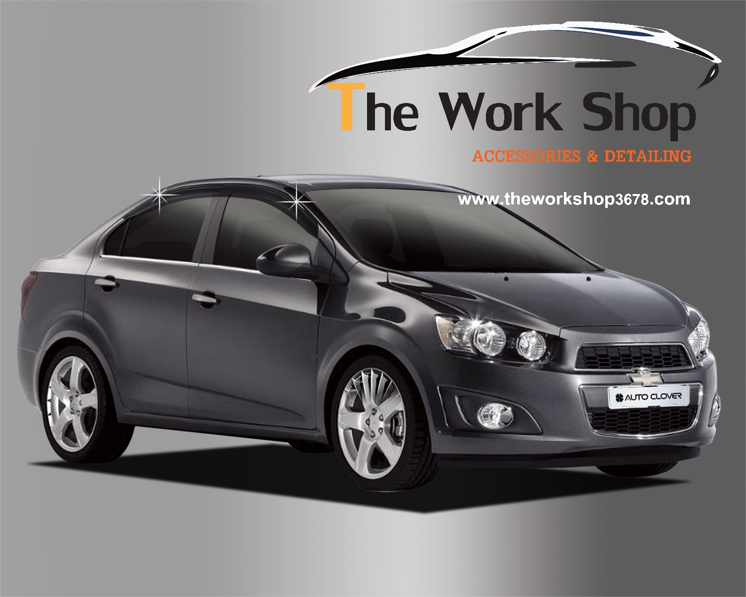 Smoke Door Visor for Sonic 4 door ( กันสาดสีดำ )