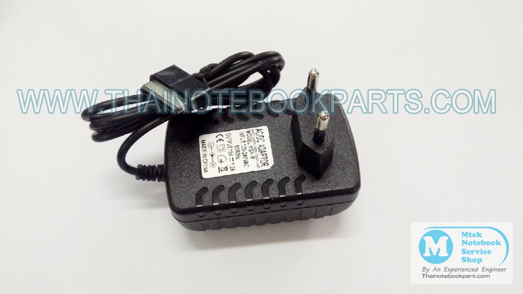 MT07176 อะแดปเตอร์โน๊ตบุ๊ค Asus Eee Pad Transformer TF201 TF101 TF300T 15V 1.2A Charger Power Adapter (สินค้าใหม่) 2