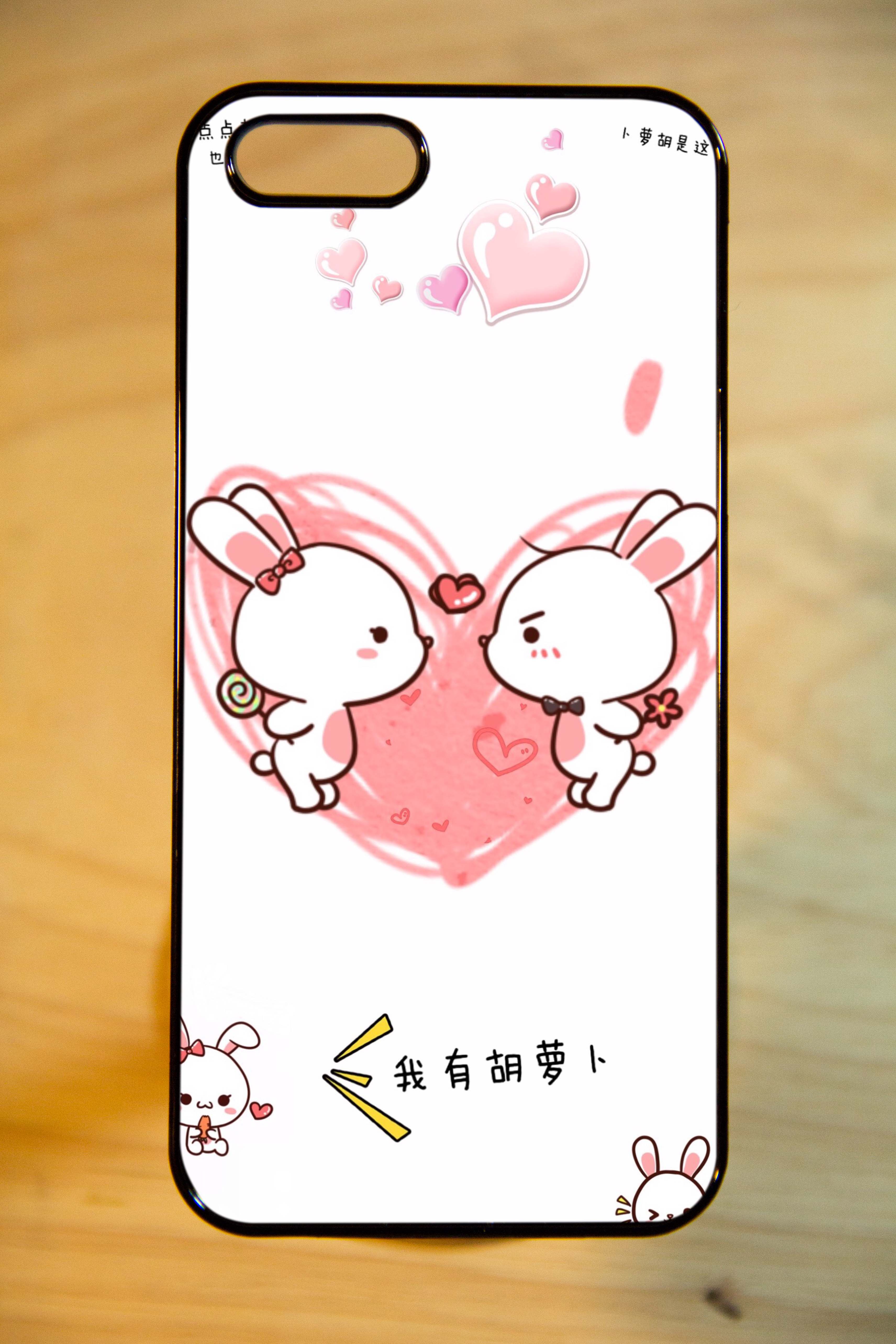 เคสสั่งทำ - ลายกระต่ายน้อย น่ารักๆ