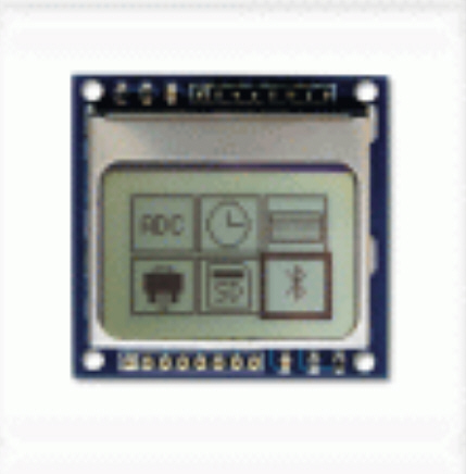 จอ LCD แบบกราฟิก84x48 หรือ GLCD5110