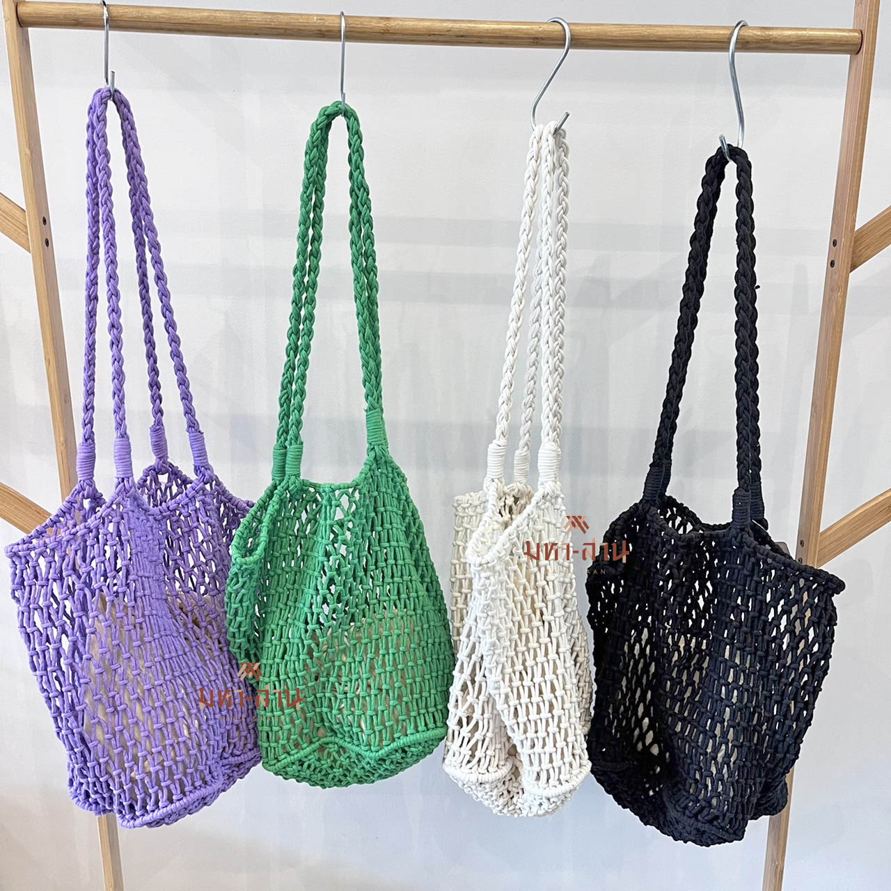 กระเป๋าถัก กระเป๋าสะพาย กระเป๋าเกาหลี กระเป๋าคาเฟ่ 💞