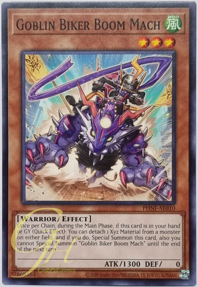 Yugioh [PHNI-AE010] Goblin Rider Boon the Machspeed (Common)