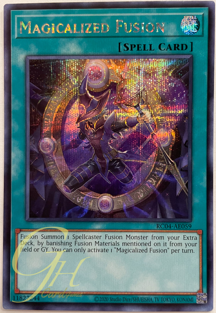 Yugioh [RC04-AE059] Magicalized Fusion (Secret Rare)