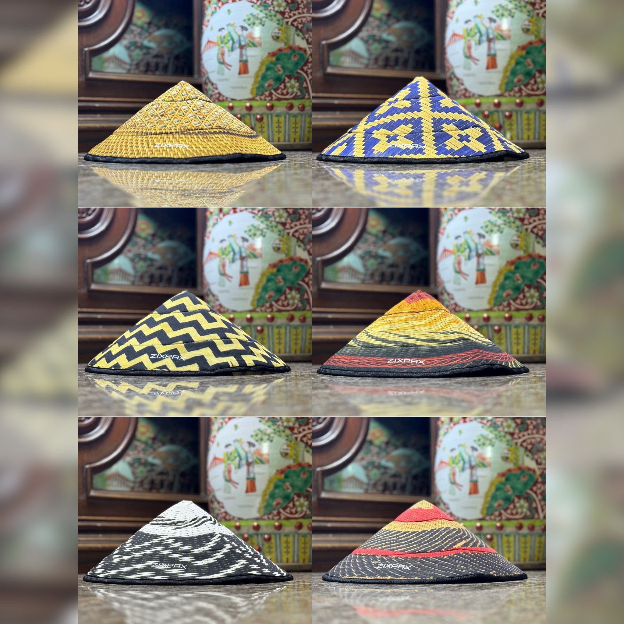 หมวกปีกรอบ Zixpax X Gradon Running Hat (6ลาย)