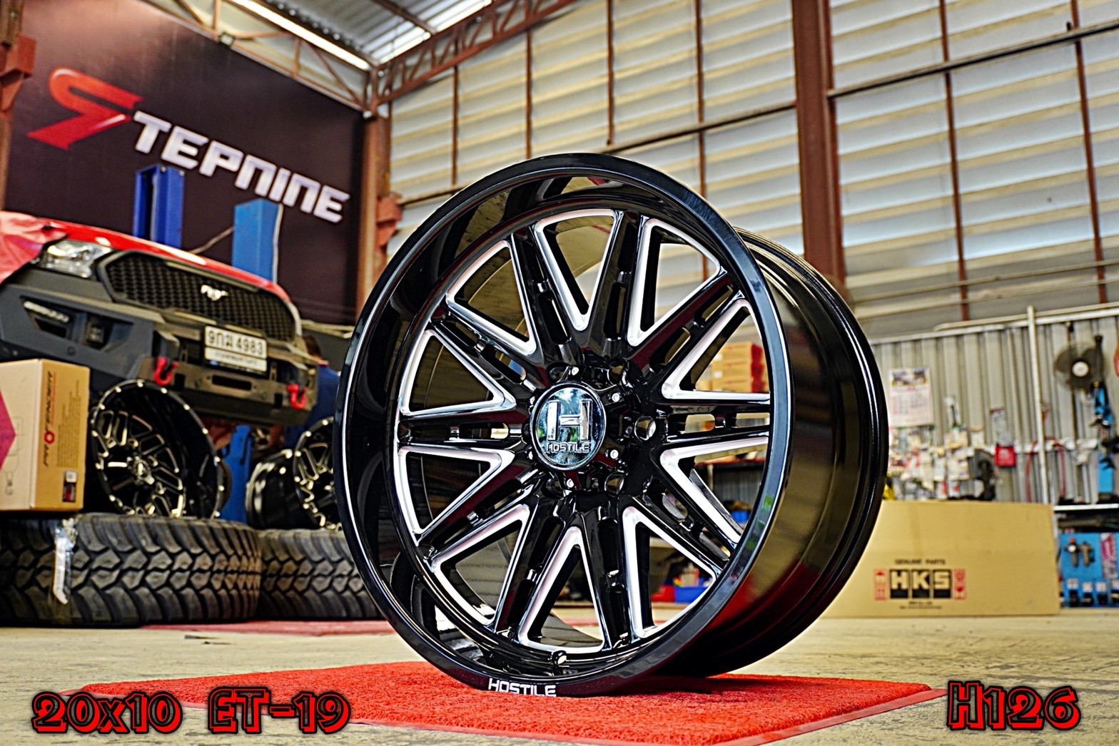 ล้อแท้ HOSTILE H126 ขอบ20 ลายใหม่ล่าสุด
